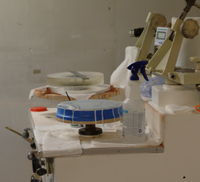 Grinding of Objective Null OC2226 8"F/2.6